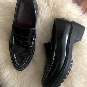 Rag & Bone Lug Sole Leather Loafers
